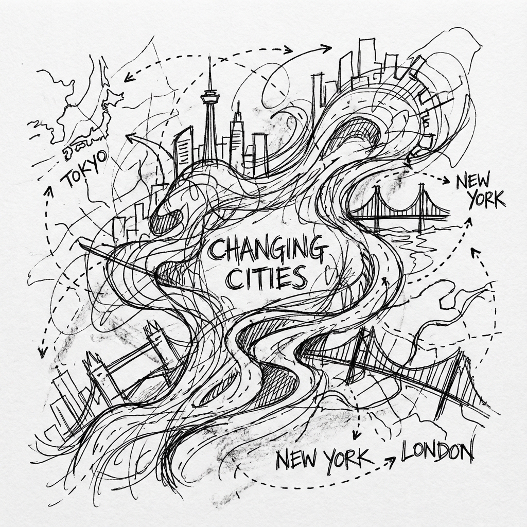 Conceptual preview for Changing Cities